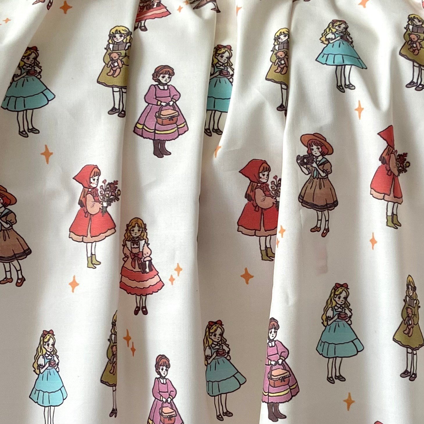 Little Ladies Poplin Kumaş