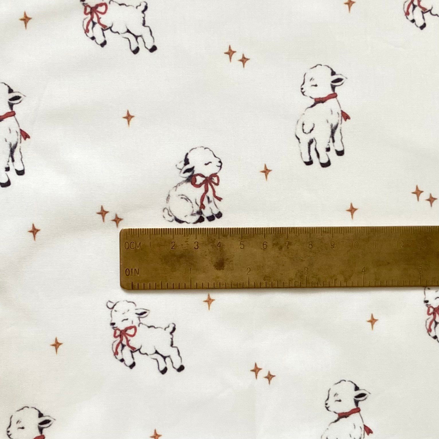 Little Lamb Poplin Kumaş