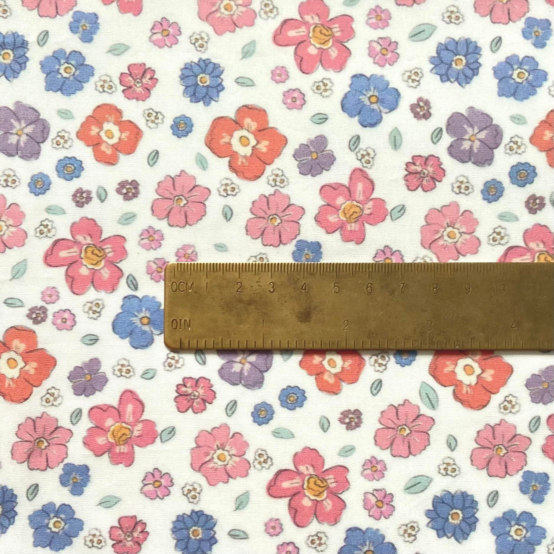 Live Flowers Poplin Kumaş