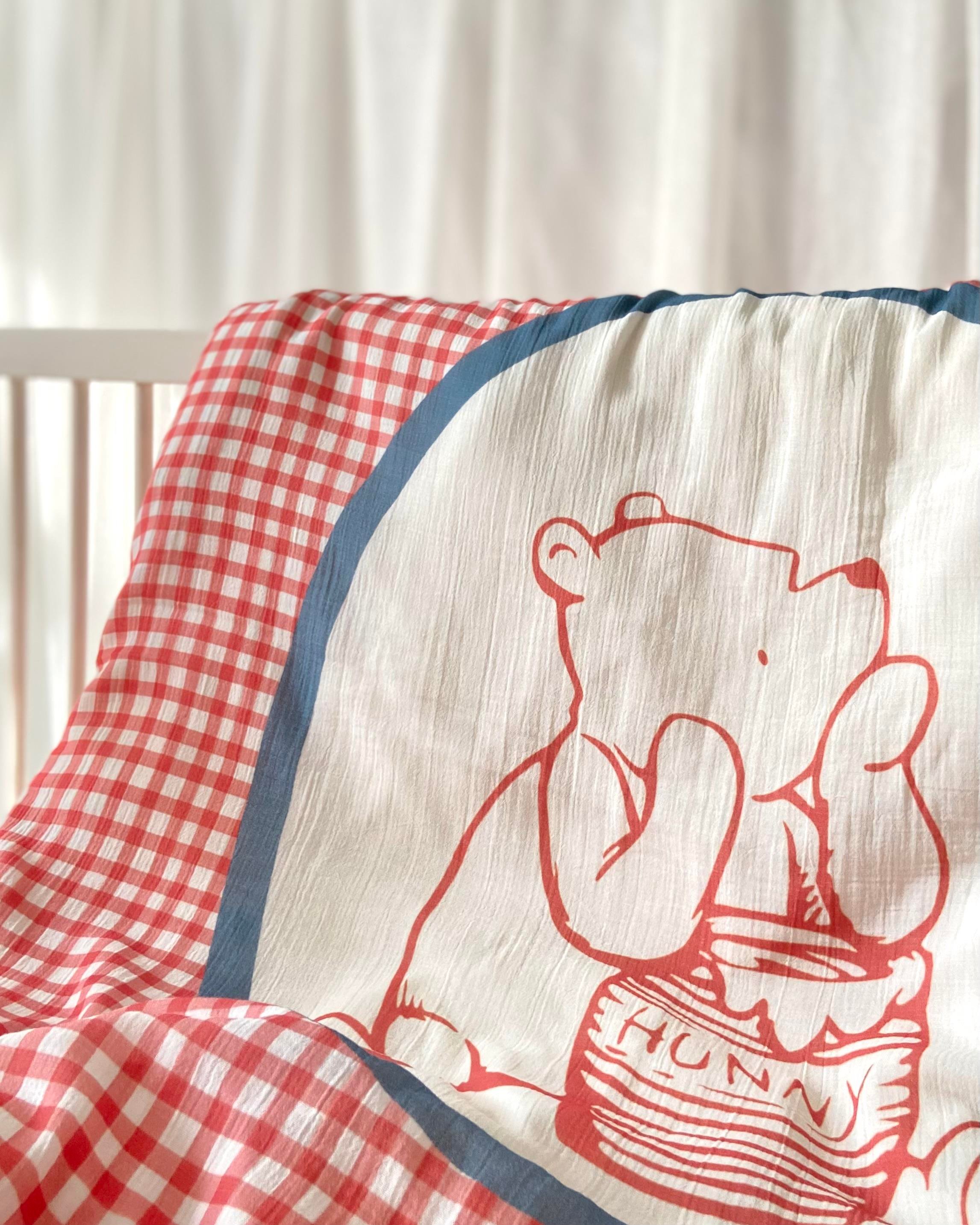 Loia Bebek Nevresim Takımı - Hunny Red