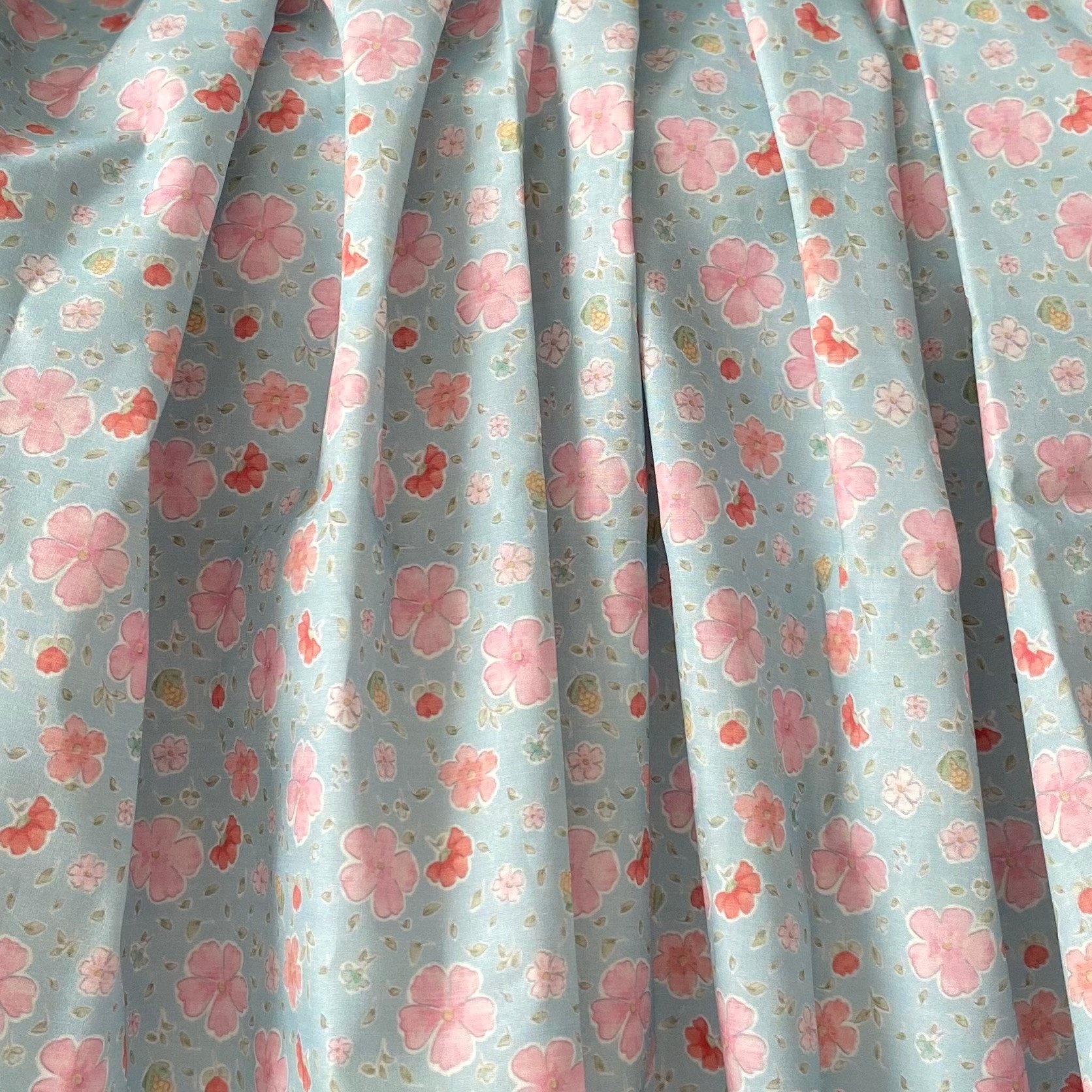 Minetzie - Blue Poplin Kumaş