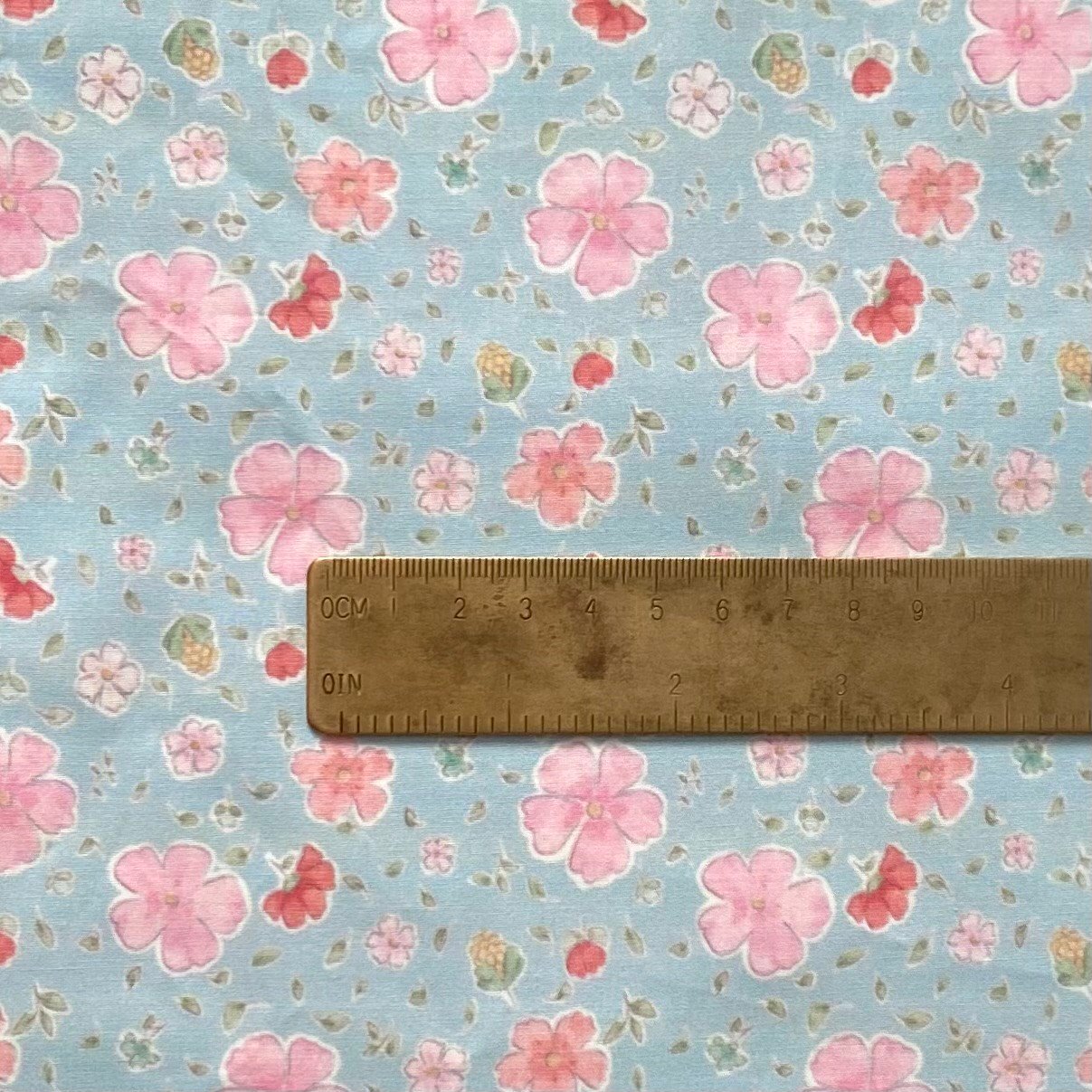 Minetzie - Blue Poplin Kumaş