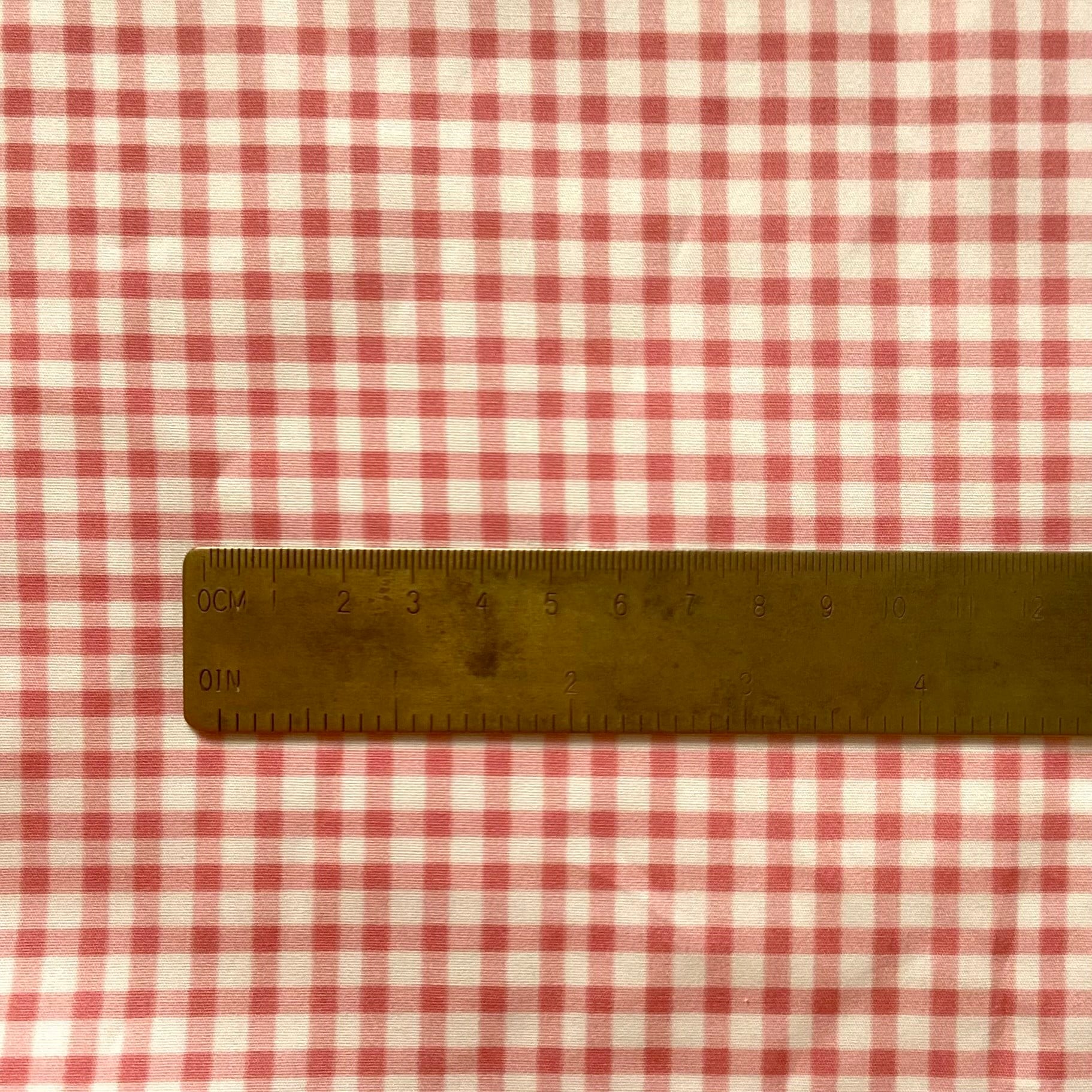 Pembe Pötikare Poplin Kumaş