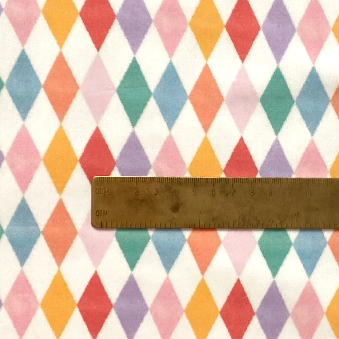 Retro Pastels - Tiles Poplin Kumaş
