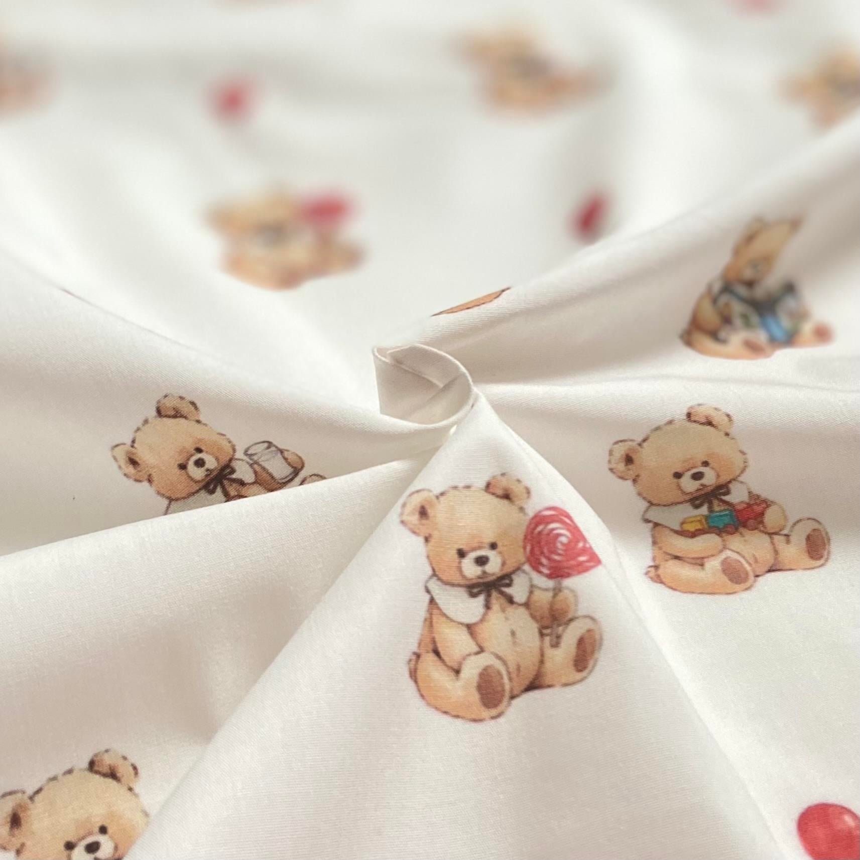 Teddy Poplin Kumaş
