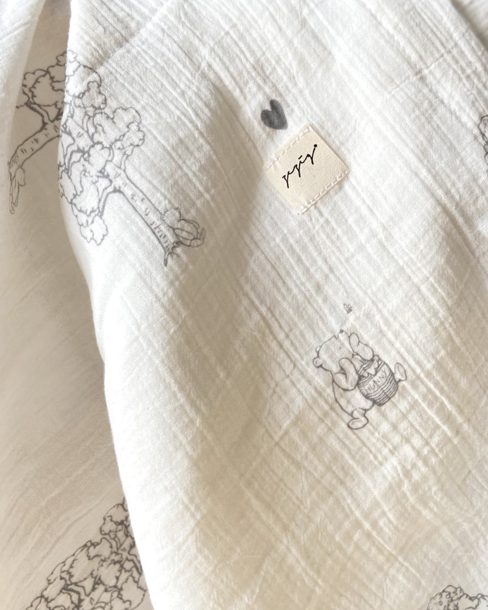 Winnie Muslin Blanket