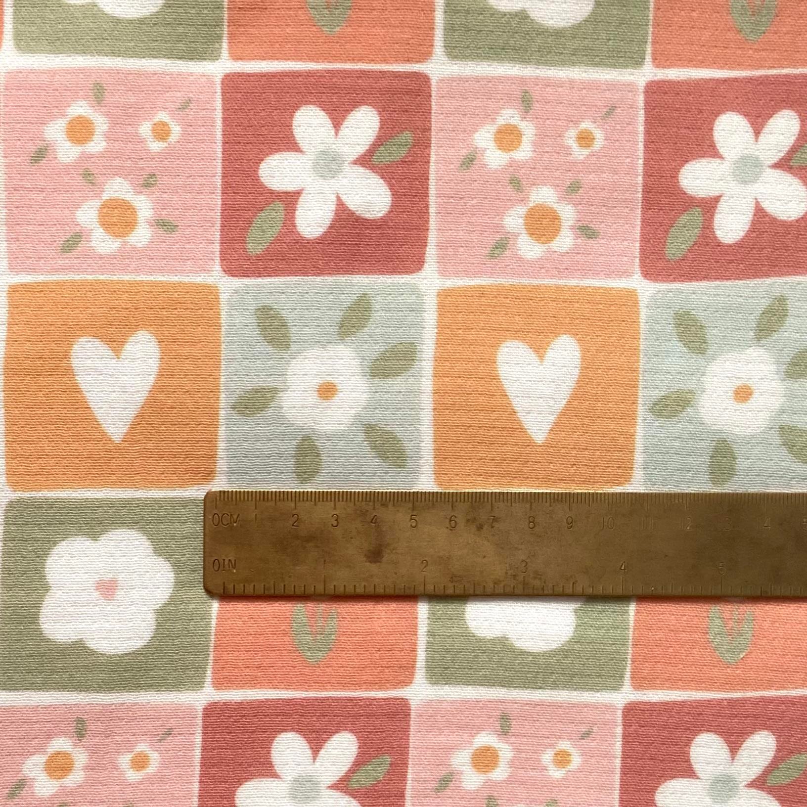 Zezig Boho Squares Müslin Kumaş