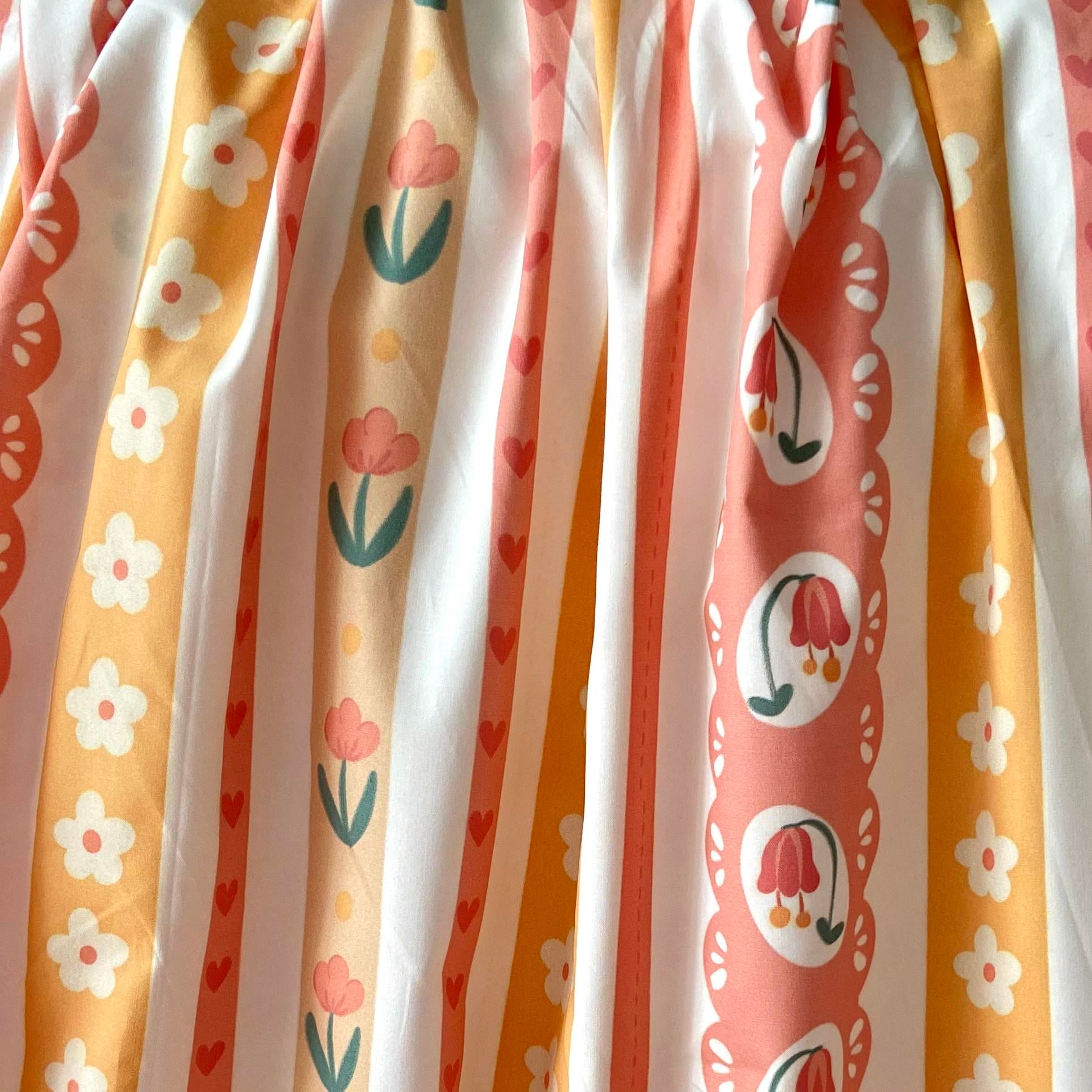 Zezig Cute Line Poplin Kumaş