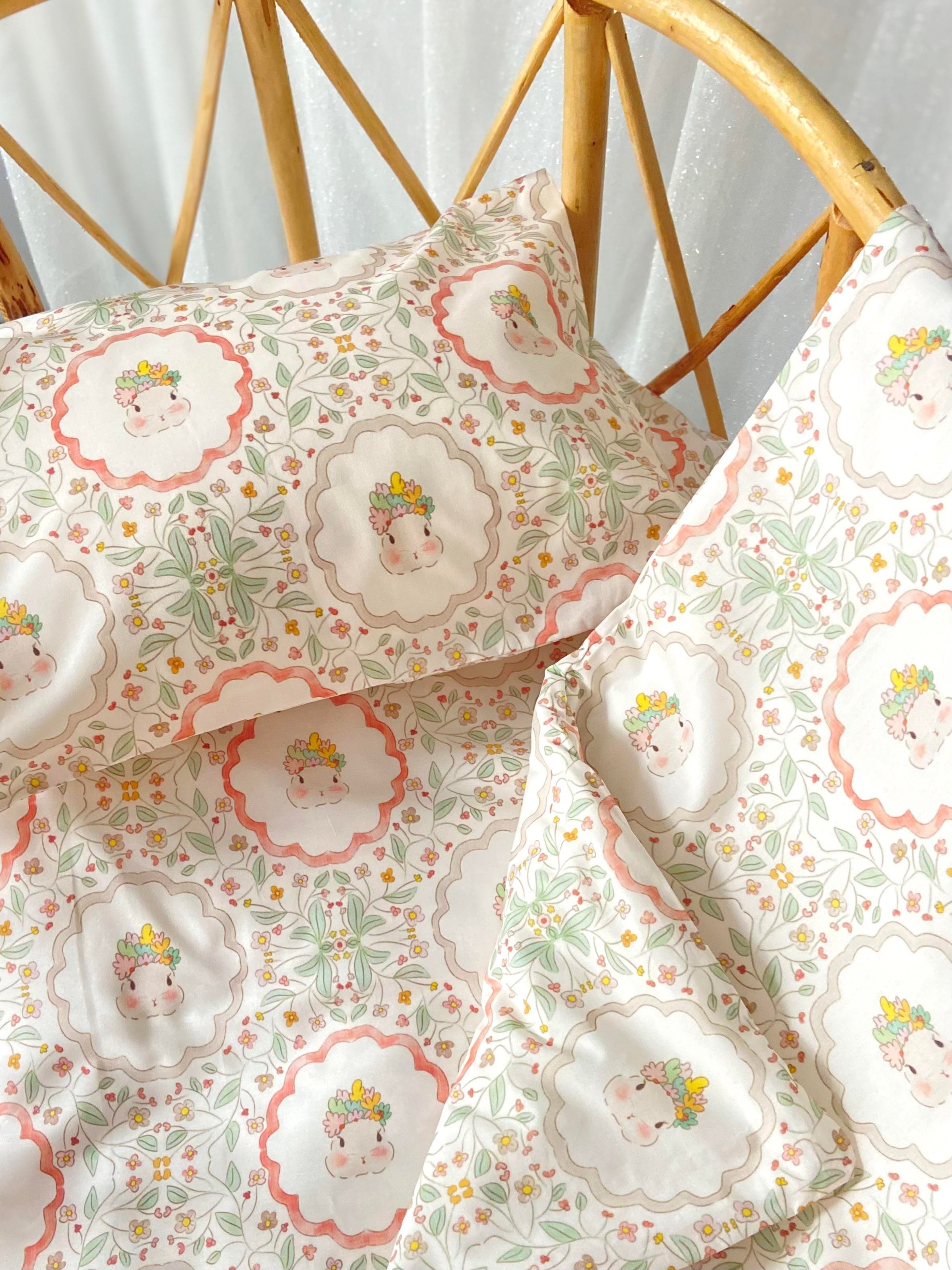 Zezig Lady Rabbit Bebek Nevresim Takımı