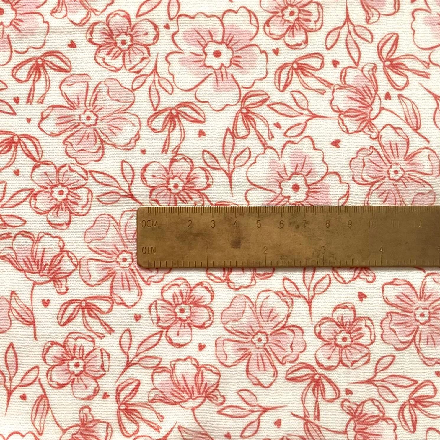 Zezig Pinky Elegance Müslin Kumaş