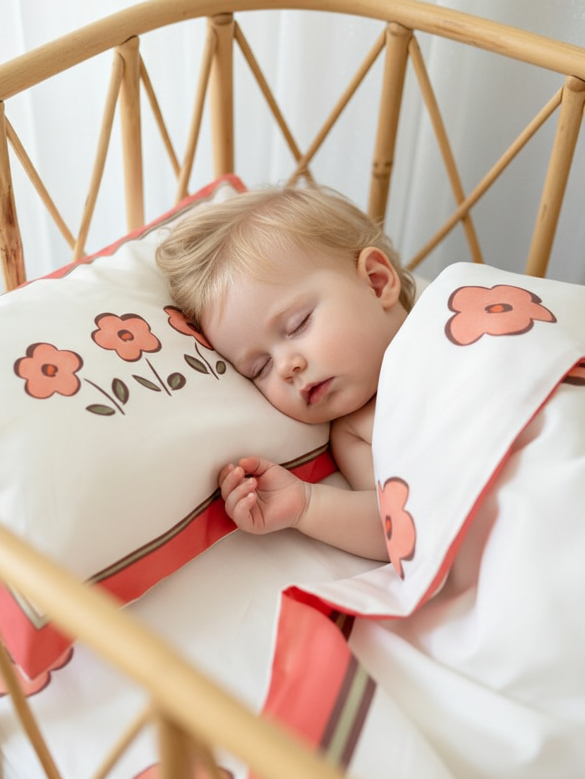 Zezig Premium Seri - Kaz Hanım Bebek Nevresim Takımı