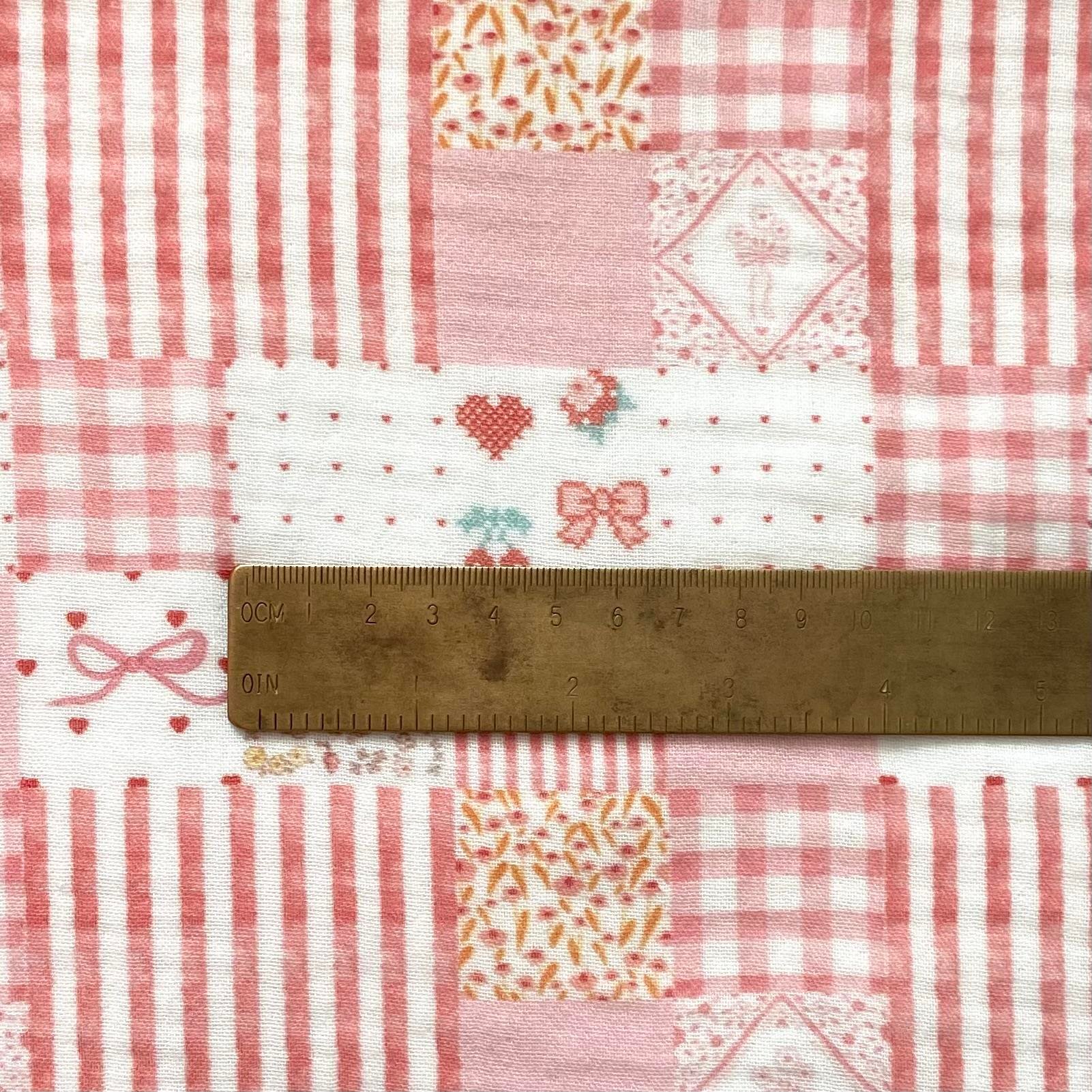 Zezig Reddy Patch Müslin Kumaş