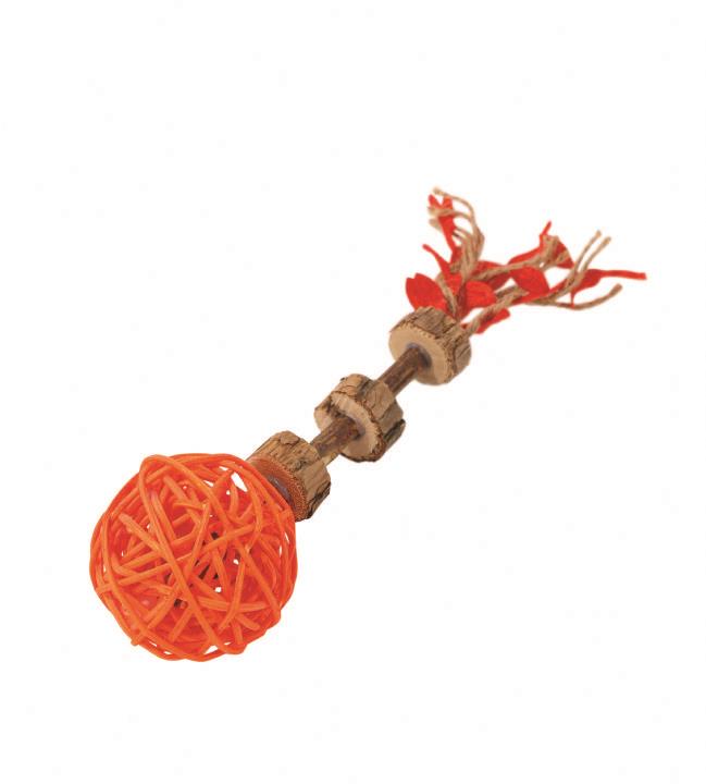  M-PETS CHARMY AMULET MATATABİ KEDİ OYUNCAĞI ORANGE