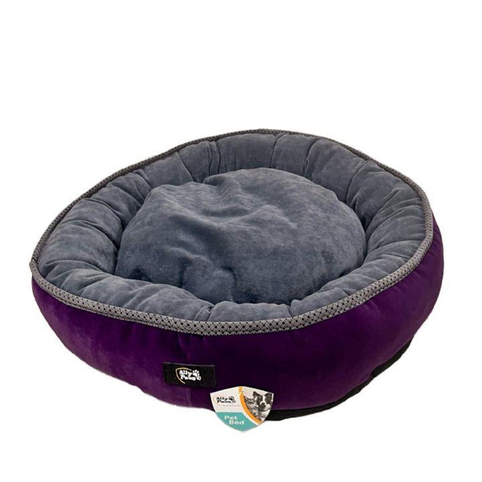 10300-ALLY PAWS LÜX SİMİT YATAK MİX COLOR