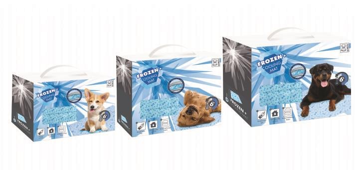 10366099 M-PETS FROZEN COOLİNG MAT (M) 45X60CM BLUE