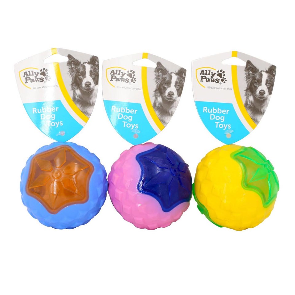 10678-ALLY PAWS KÖPEKLER İÇİN IŞIKLI KAUÇUK OYUNCAK