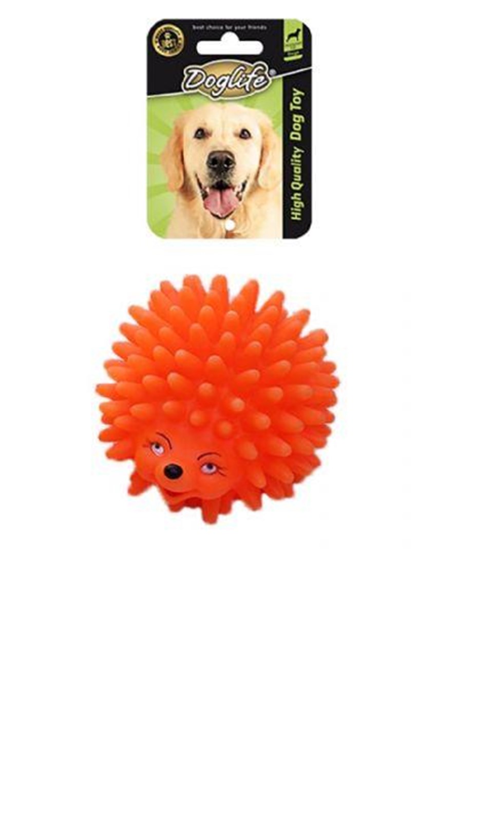 202302-DOGLİFE KÖPEKLER İÇİN HEDGEHOG 4 OYUNCAK