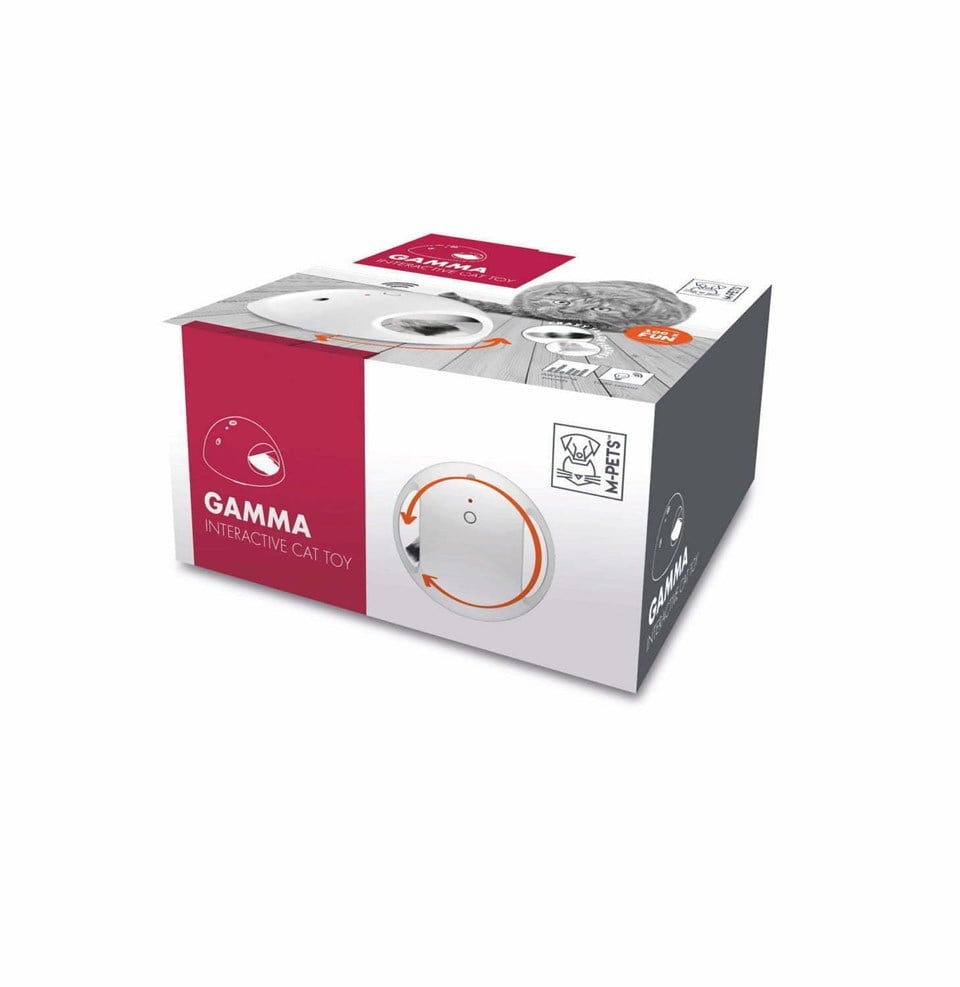 20630899 M-PETS GAMMA İNTERAKTİF KEDİ OYUNCAĞI WHİTE