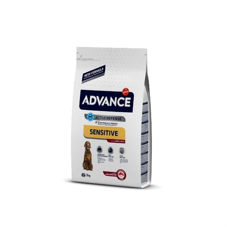 Advance Lamb & Rice Kuzu Etli Hassas Yetişkin Köpek Maması 3 Kg