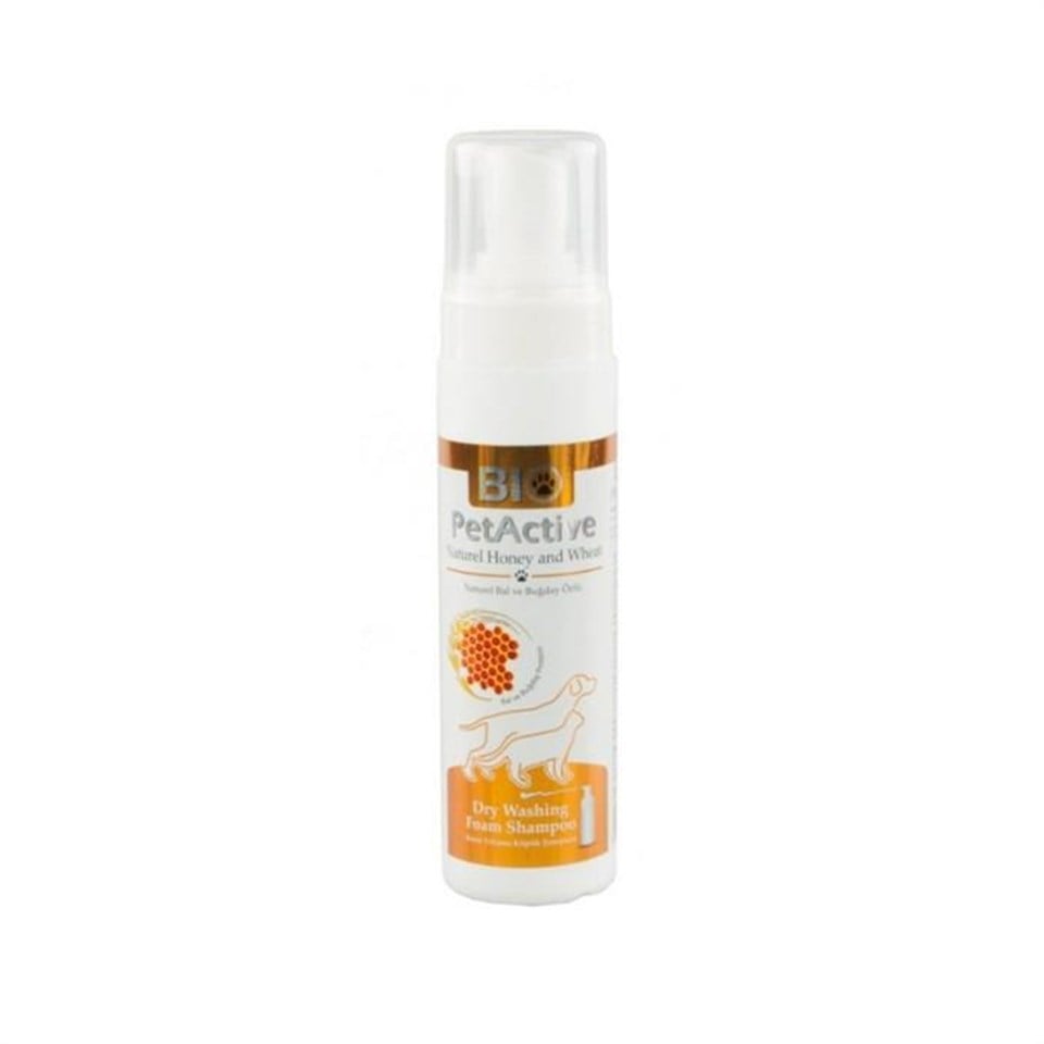 BIO PETACTİVE BAL ve BUĞDAY ÖZLÜ KÖPÜK ŞAMPUAN 200ML