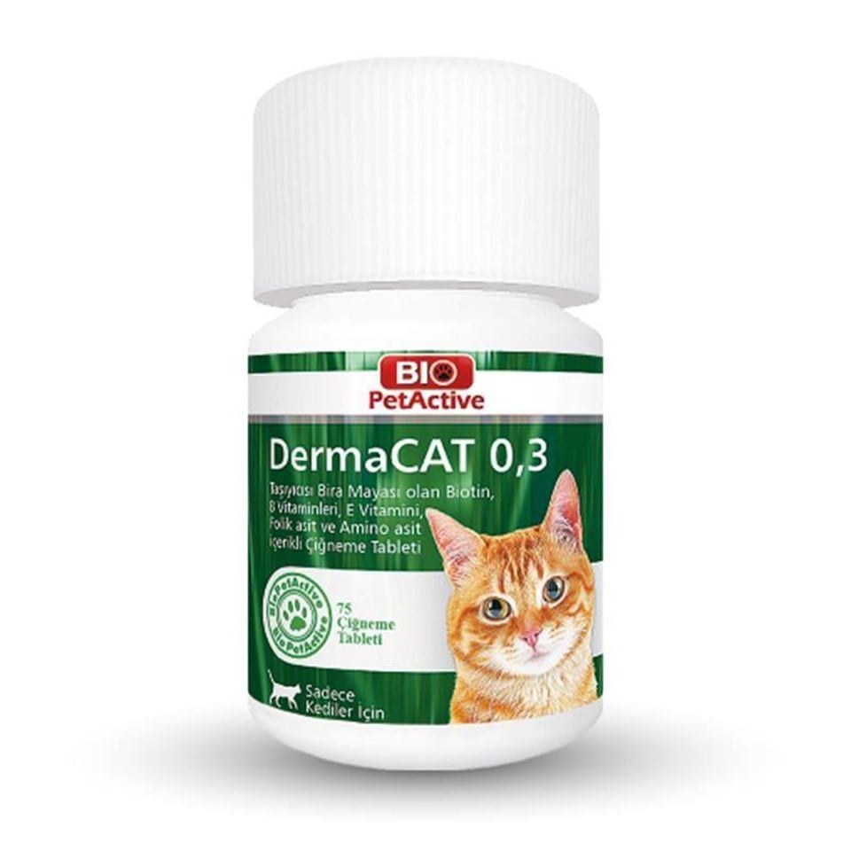 BIO PETACTİVE DERMACAT 0,3GR 75TABS
