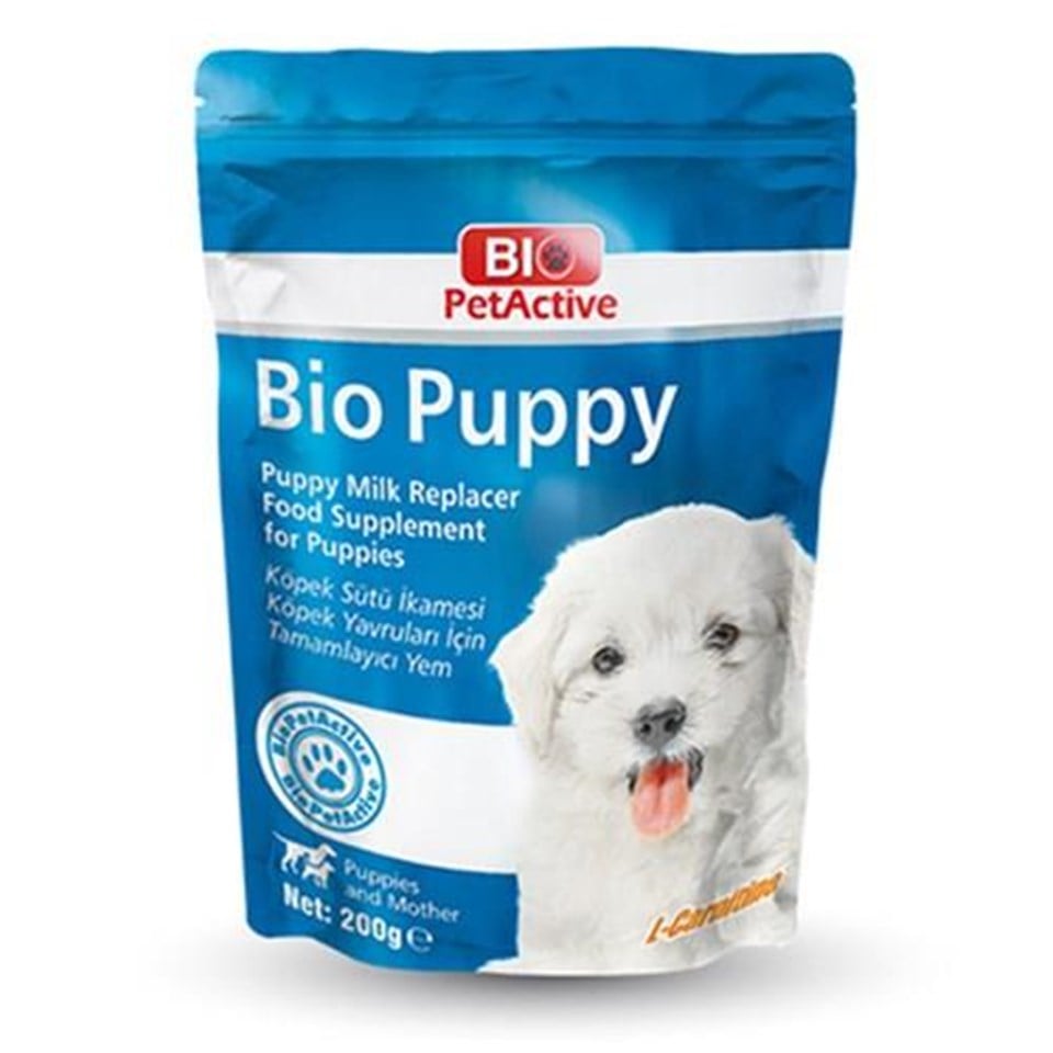BIO PETACTİVE PUPPY MİLK POWDER 200GR KÖPEK SÜT TOZU