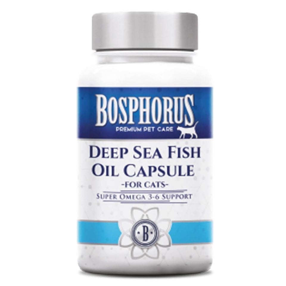Bosphorus Kediler İçin Derin Deniz Balık Yağı Tablet (50 Tablet)