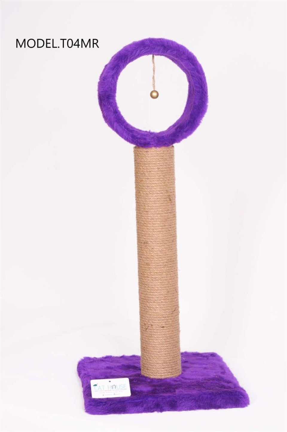 CT04MR-CATLİFE ÇEMBERLİ TIRMALAMA 76CM MOR