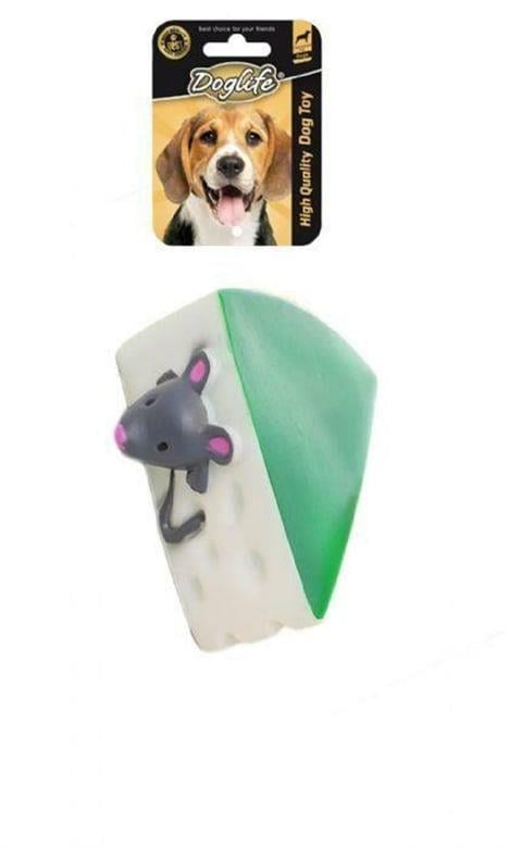 DOGLİFE KÖPEKLER İÇİN PLASTİK CHEESE SLICE OYUNCAK