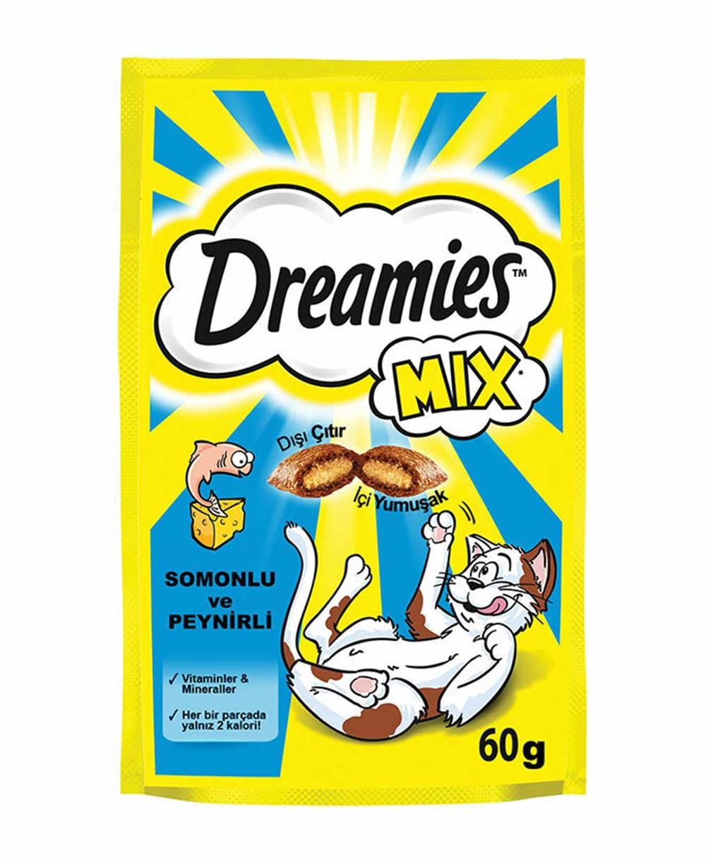 Dreamies Kedi Ödül Maması 60 gr Somon & Peynirli 5998749130445