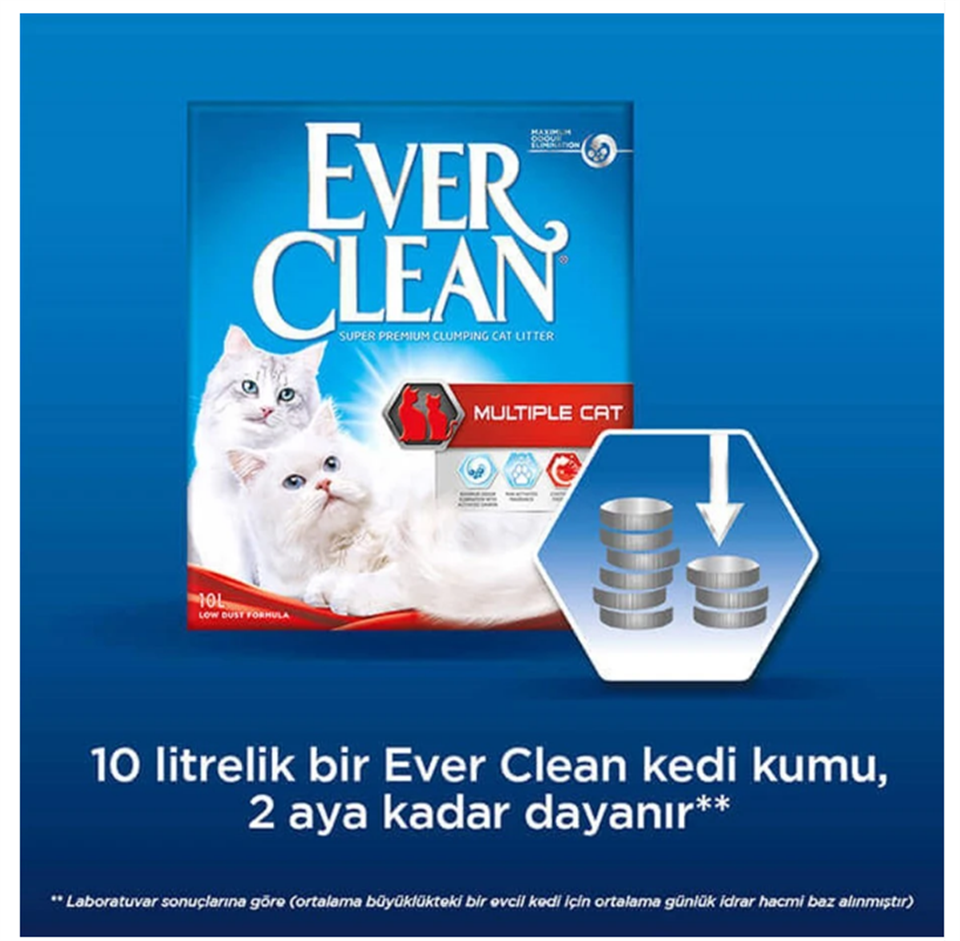 Ever Clean Multiple Cat 10 Lt
