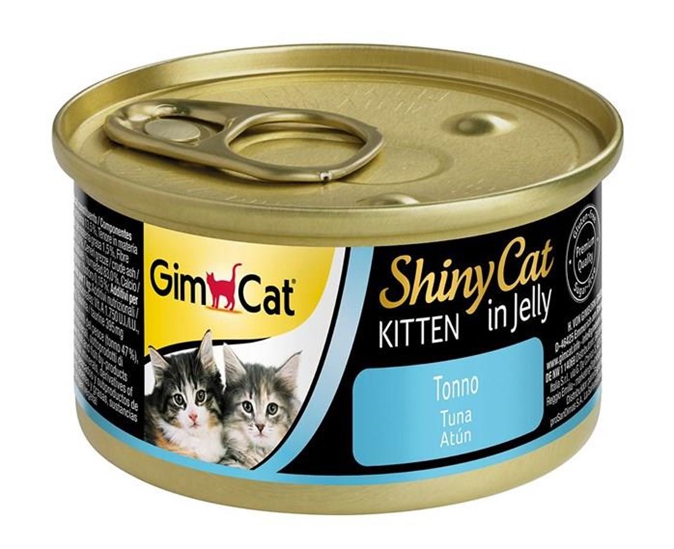 GimCat ShinyCat Ton Balıklı Jöleli Yavru Kedi Konservesi 70 Gr