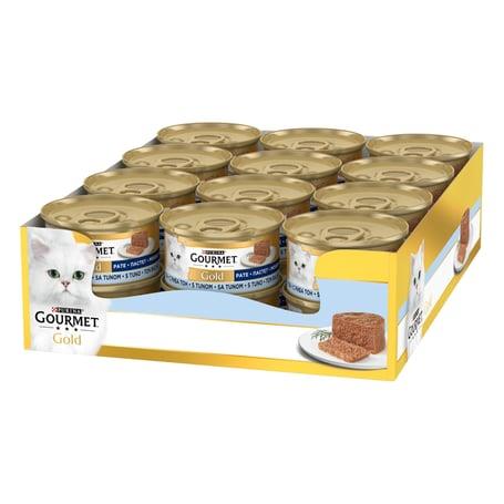 Gourmet Gold Kıyılmış Ton Balıklı Kedi Konservesi 85GrX24 Adet