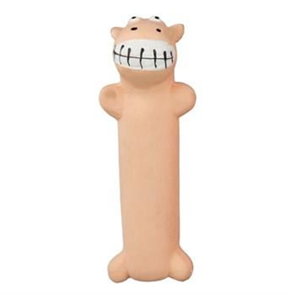 Latex Eşek Oyuncak Krem 17Cm