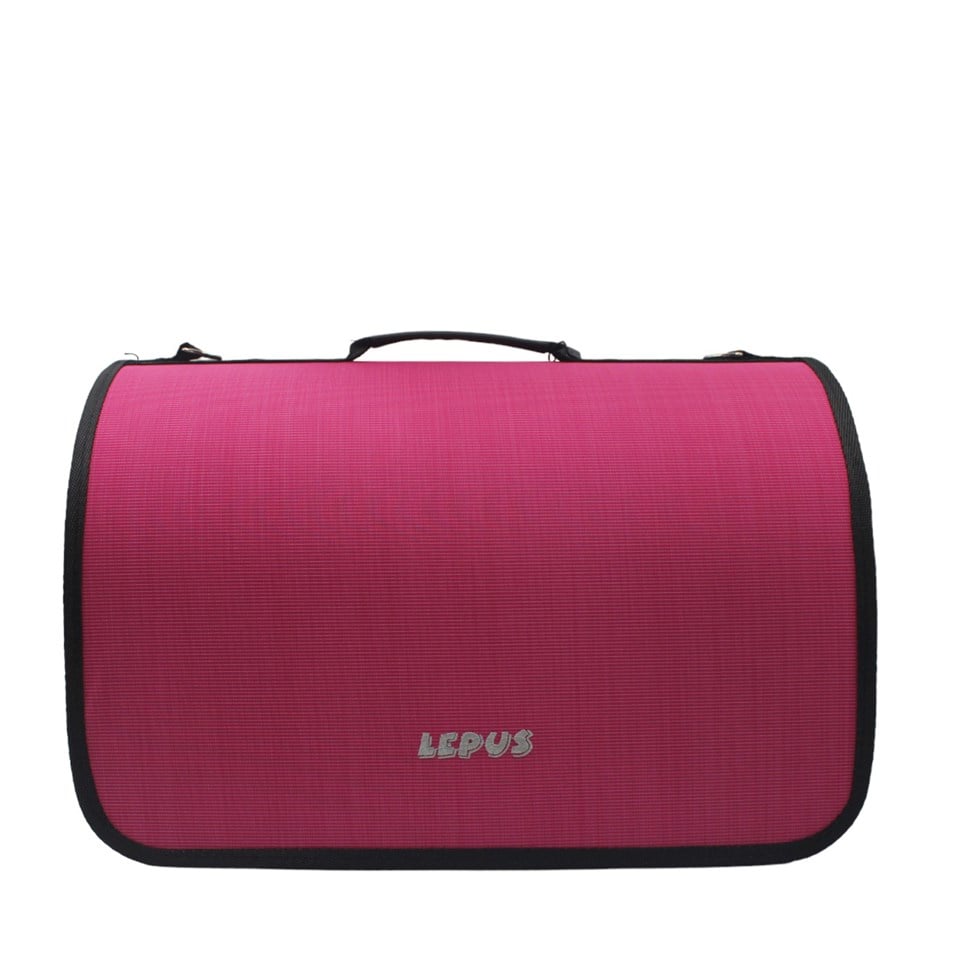 Lepus ŞEFFAF FLY BAG PEMBE