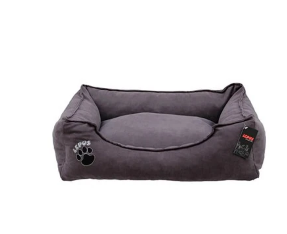 Lepus Soft Köpek Yatağı Large Gri