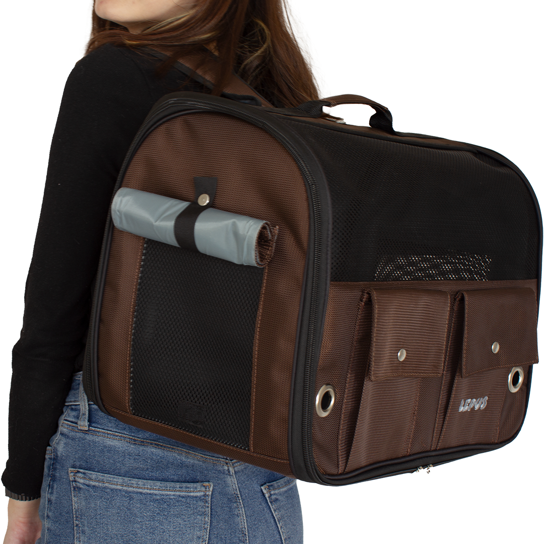 Lepus Travel Bag Kedi ve Köpek Taşıma Çantası - Gri