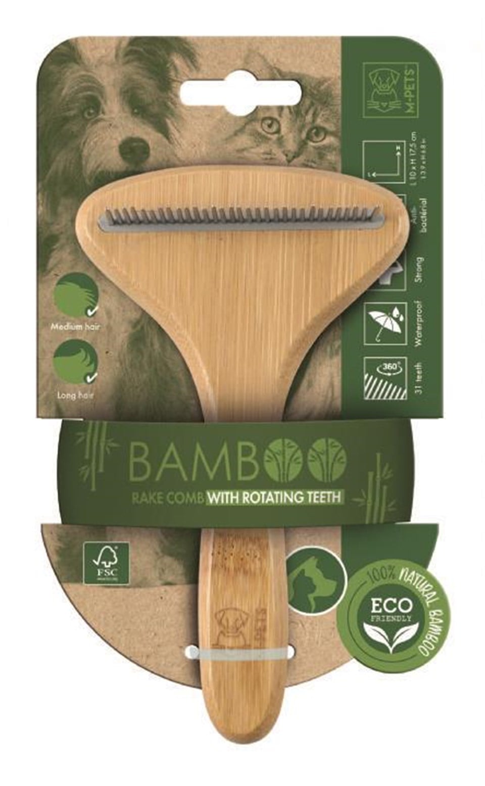 M-PETS BAMBOO TARAK