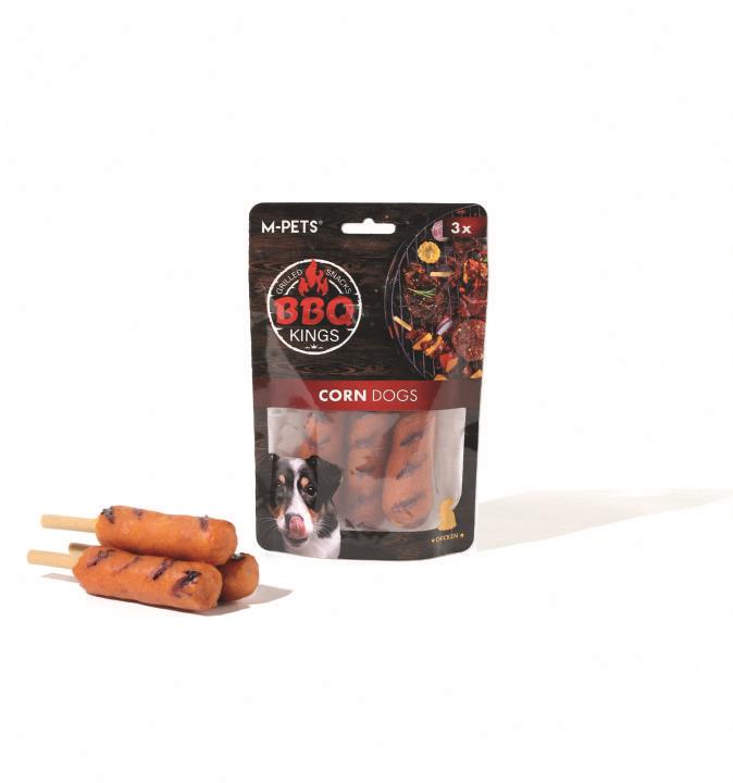 M-PETS BBQ KINGS CORN DOGS CHICKEN ÖDÜL 90GR