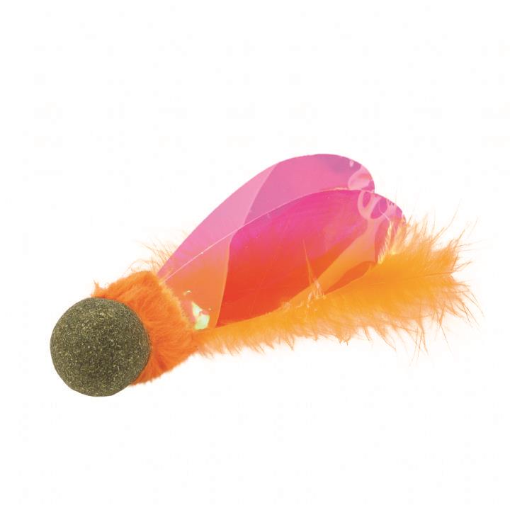 M-PETS CHARMY FIREFLY CATNİPLİ KEDİ OYUNCAĞI ORANGE