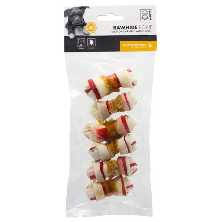 M-PETS DUO BONE WRAPPED WITH CHICKEN 84GR
