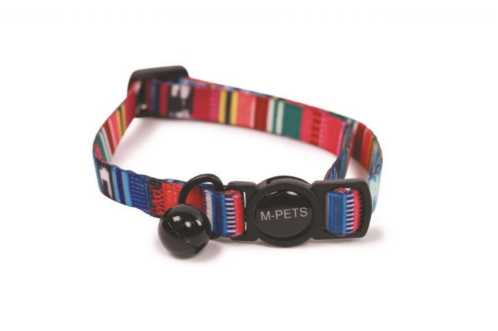 M-PETS URBAN STYLE JAZZ STRIPES KEDİ BOYUN TASMASI