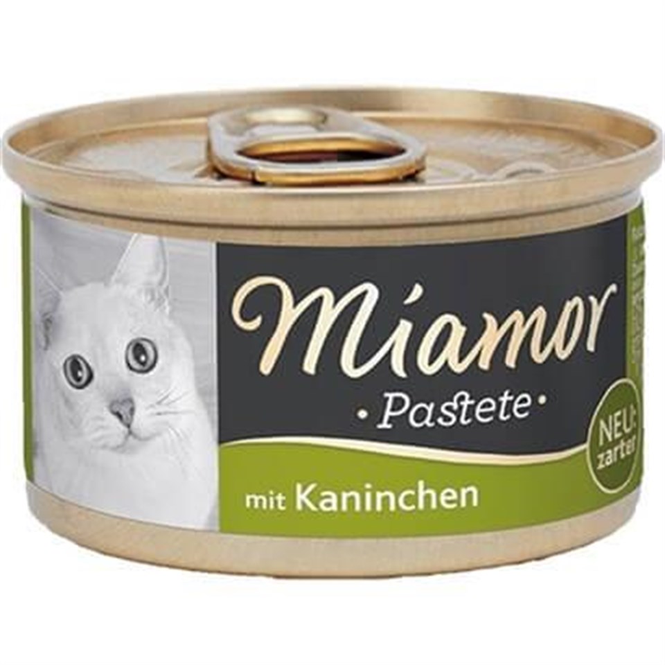 Miamor Pastete Tavşanlı Yaş Kedi Konservesi 85 gr