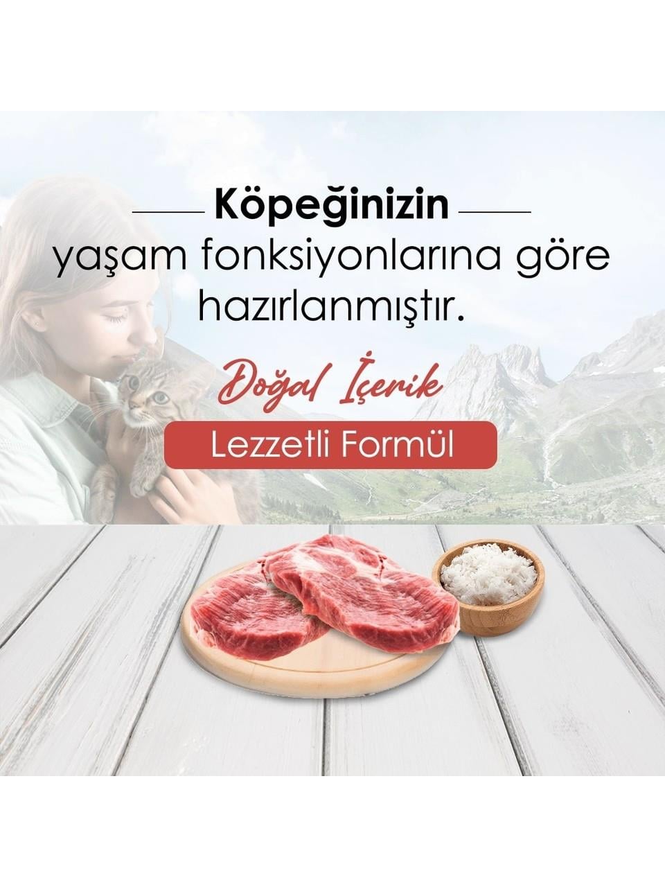 New Dog Kuzu Etli ve Pirinçli 15 kg Yetişkin Köpek Maması