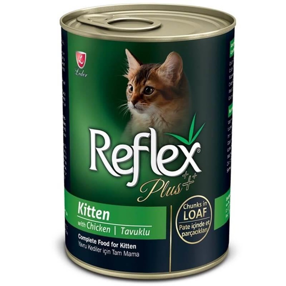 REFLEX KİTTEN TAVUKLU KONSERVE CHUNKS IN LOAF 400 GR