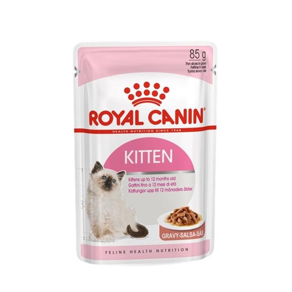 Royal Canin Pouch Gravy Kitten Instinctive Yaş Yavru Kedi Maması 85 Gr