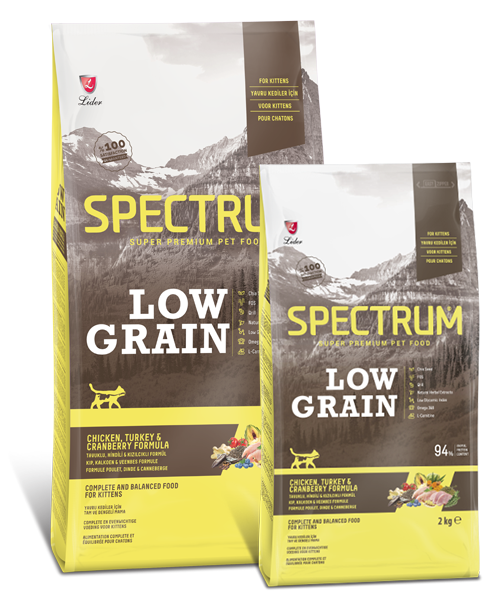 SPECTRUM LOW GRAIN CHİCKEN KİTTEN 12 KG