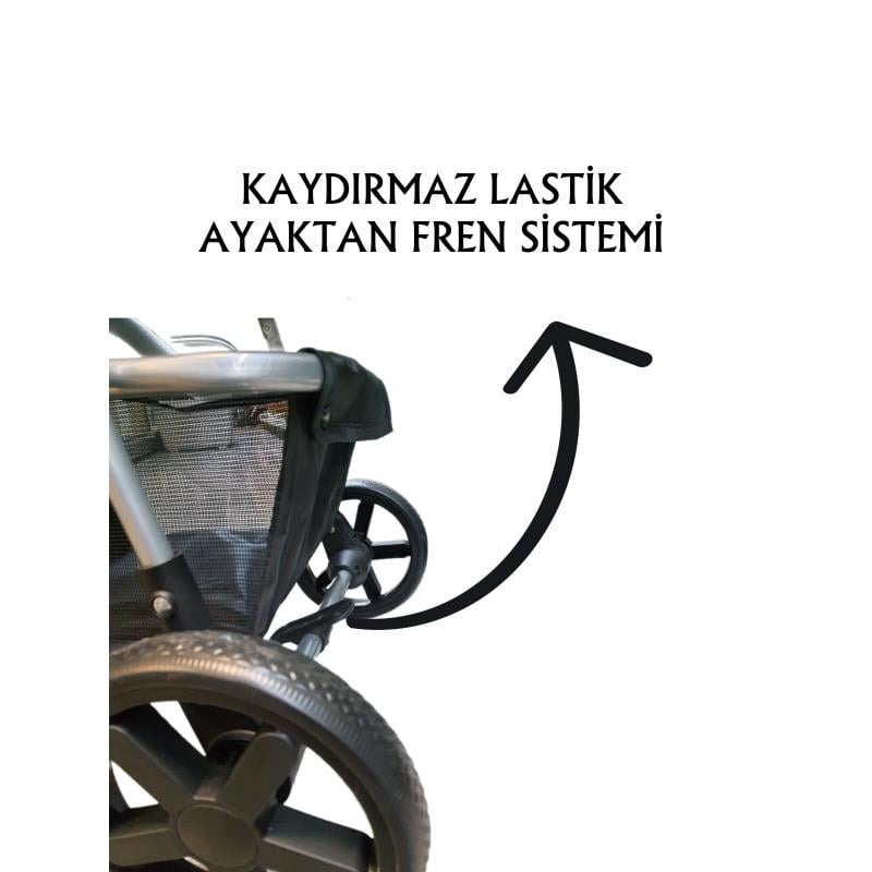 Tommy Evcil Hayvan Arabası 78x46x99,54cm Turkuaz Max 15 Kg