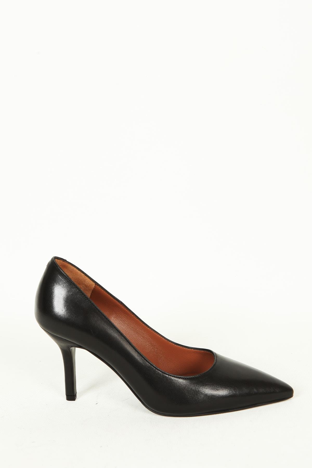 Kadın Yeşil Hakiki Deri Stiletto