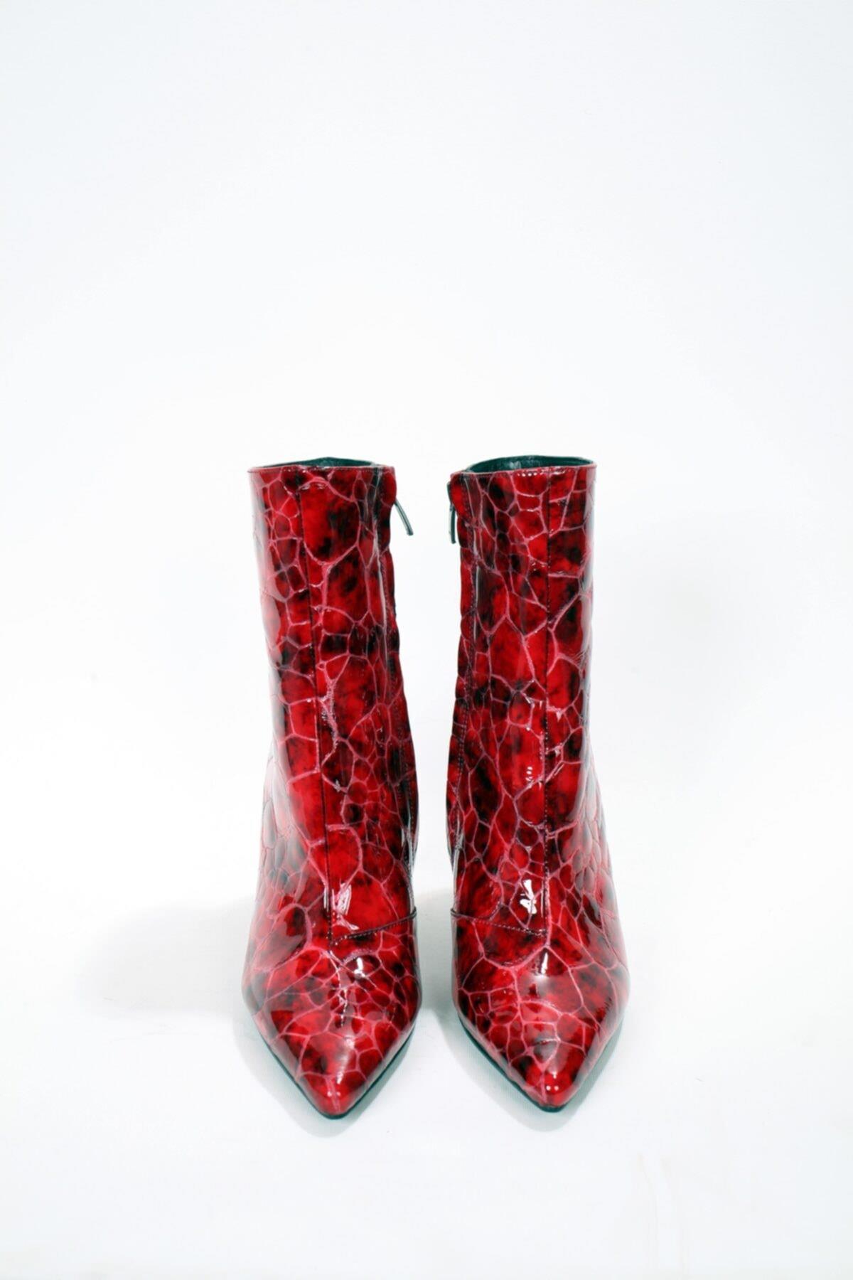 Kadın Siyah Kroko Bot